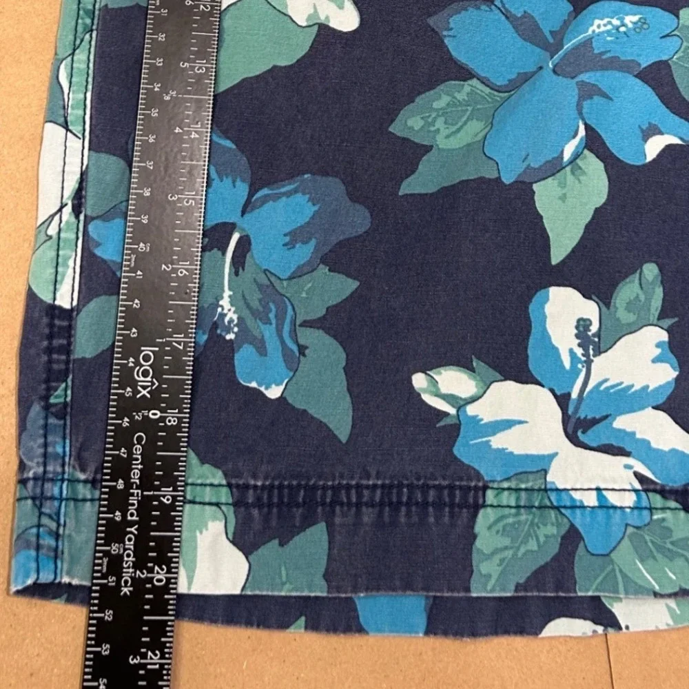 Mossimo Blue Floral Shorts Mens 36